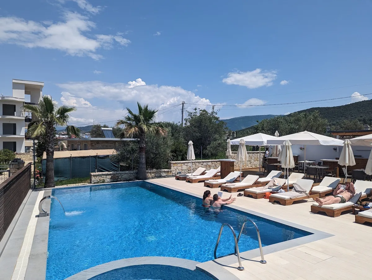 Blue Water Hotel Ksamil, Ksamil exterior view