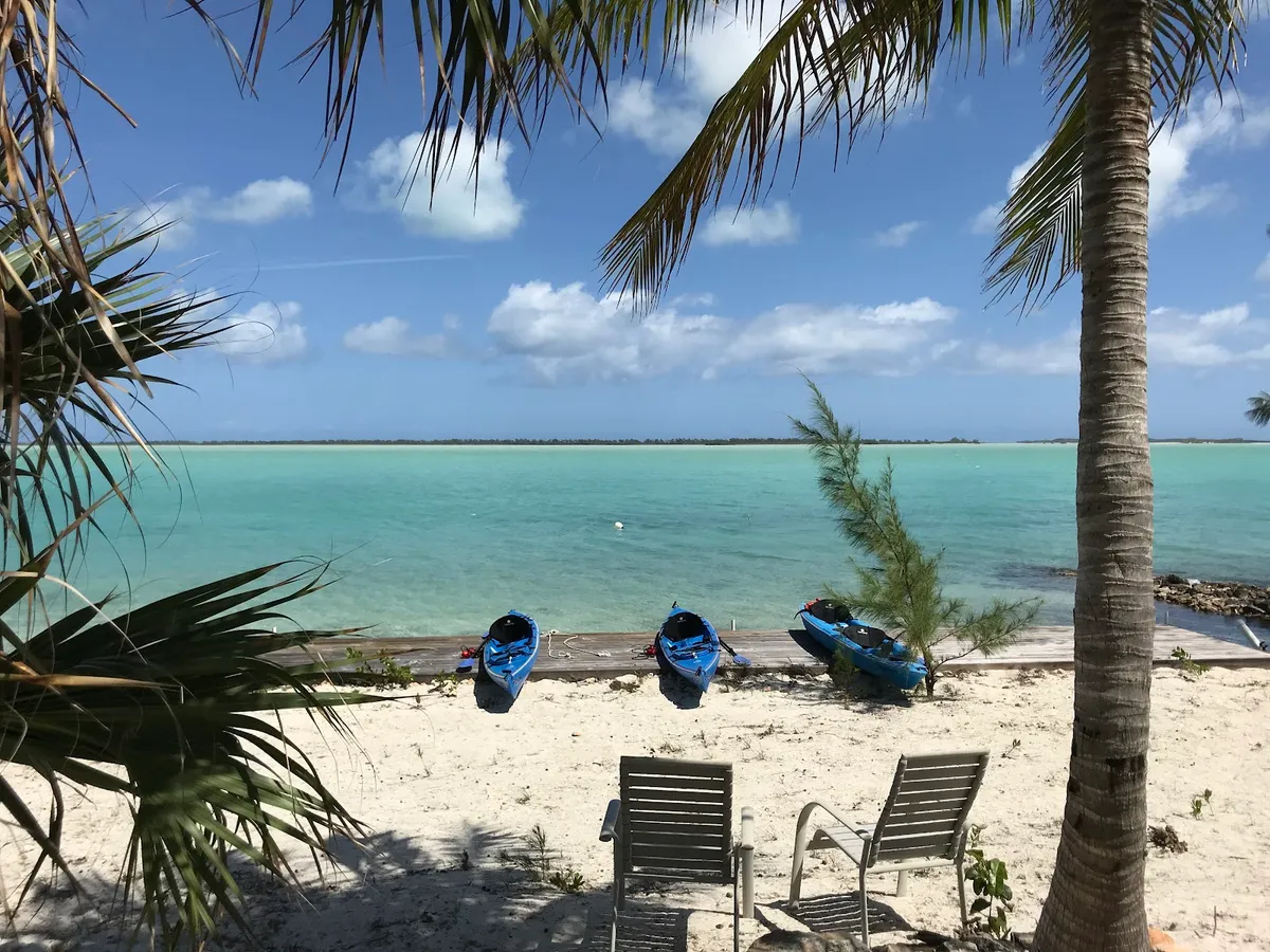 Bottle Creek Lodge, North Caicos exterior view