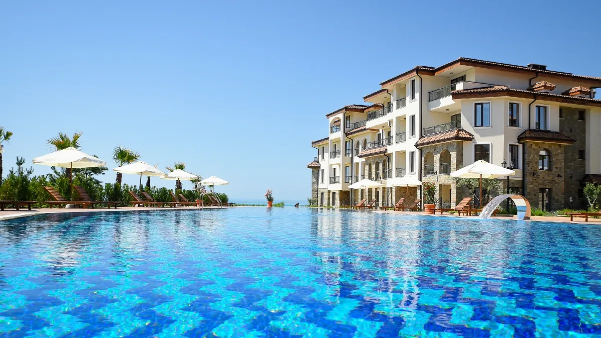 Burgas Beach Resort Apartments, Burgas exterior view