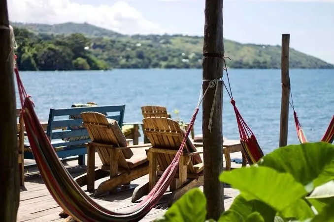 Butterfly Space Lodge, Nkhata Bay exterior view