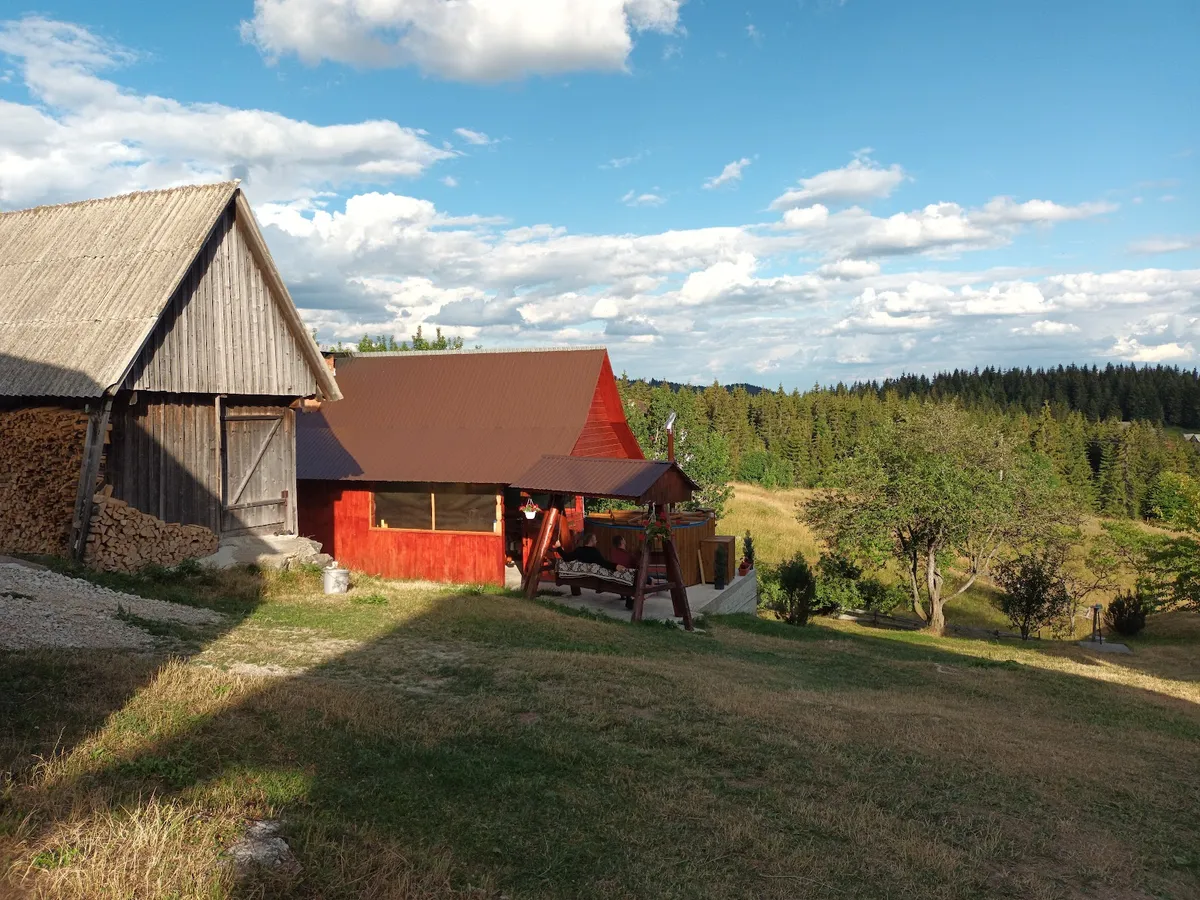 Cabana Gabriela, Transylvania exterior view
