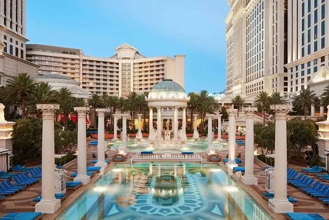 Caesars Palace, Las Vegas exterior view