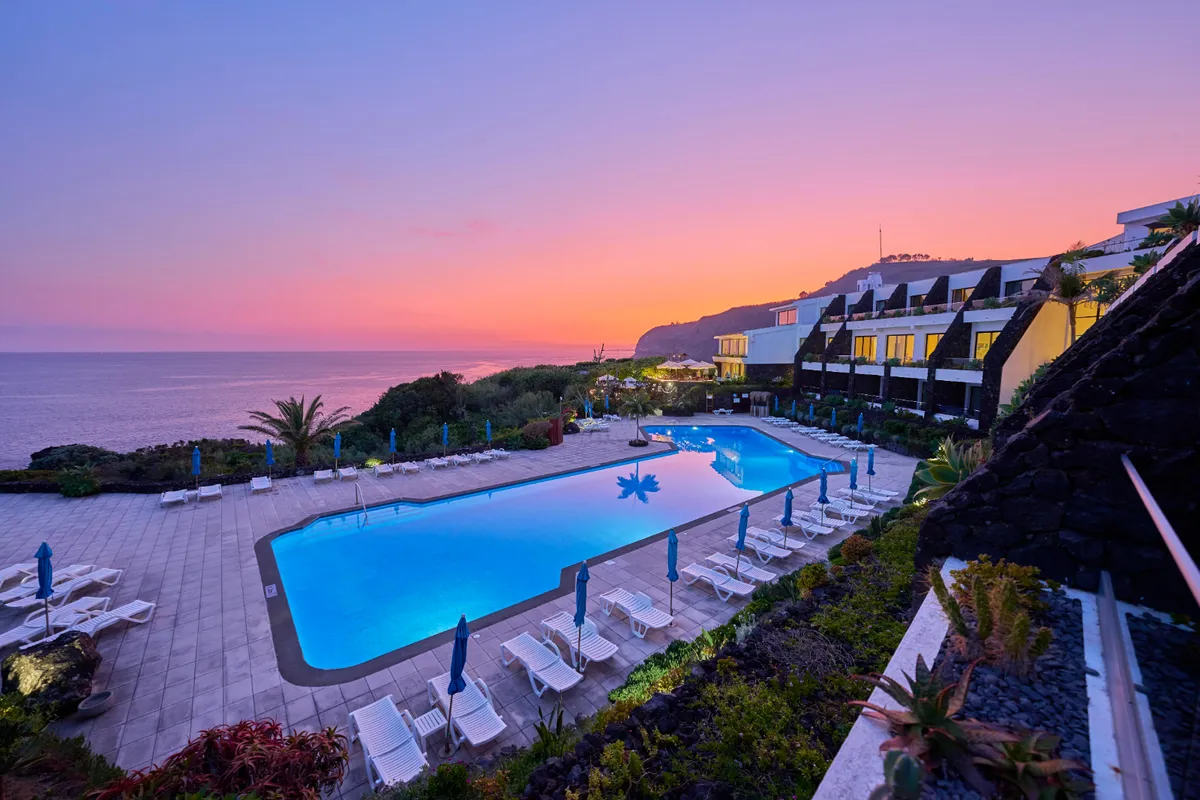 Caloura Hotel Resort, Azores exterior view