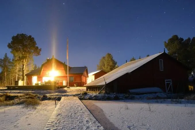 Camp Caroli, Kiruna exterior view