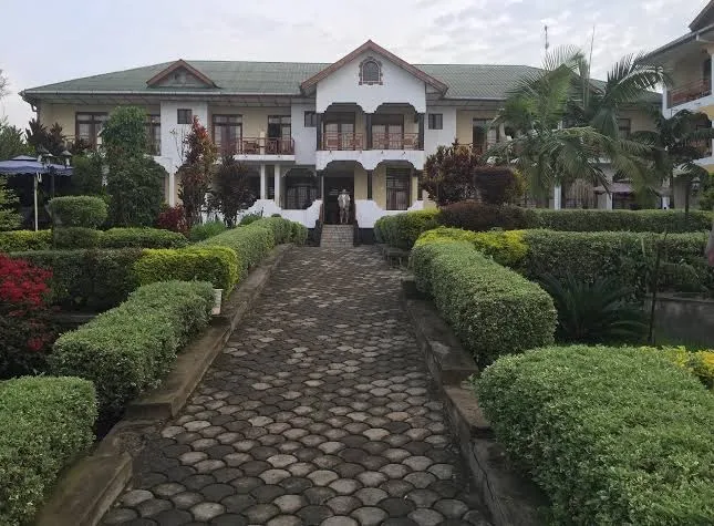 Caritas Welcome Center., Goma exterior view