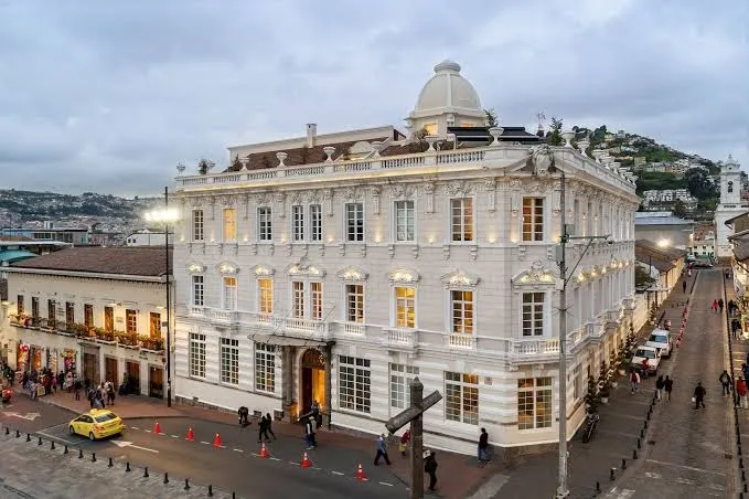 Casa Gangotena, Quito exterior view