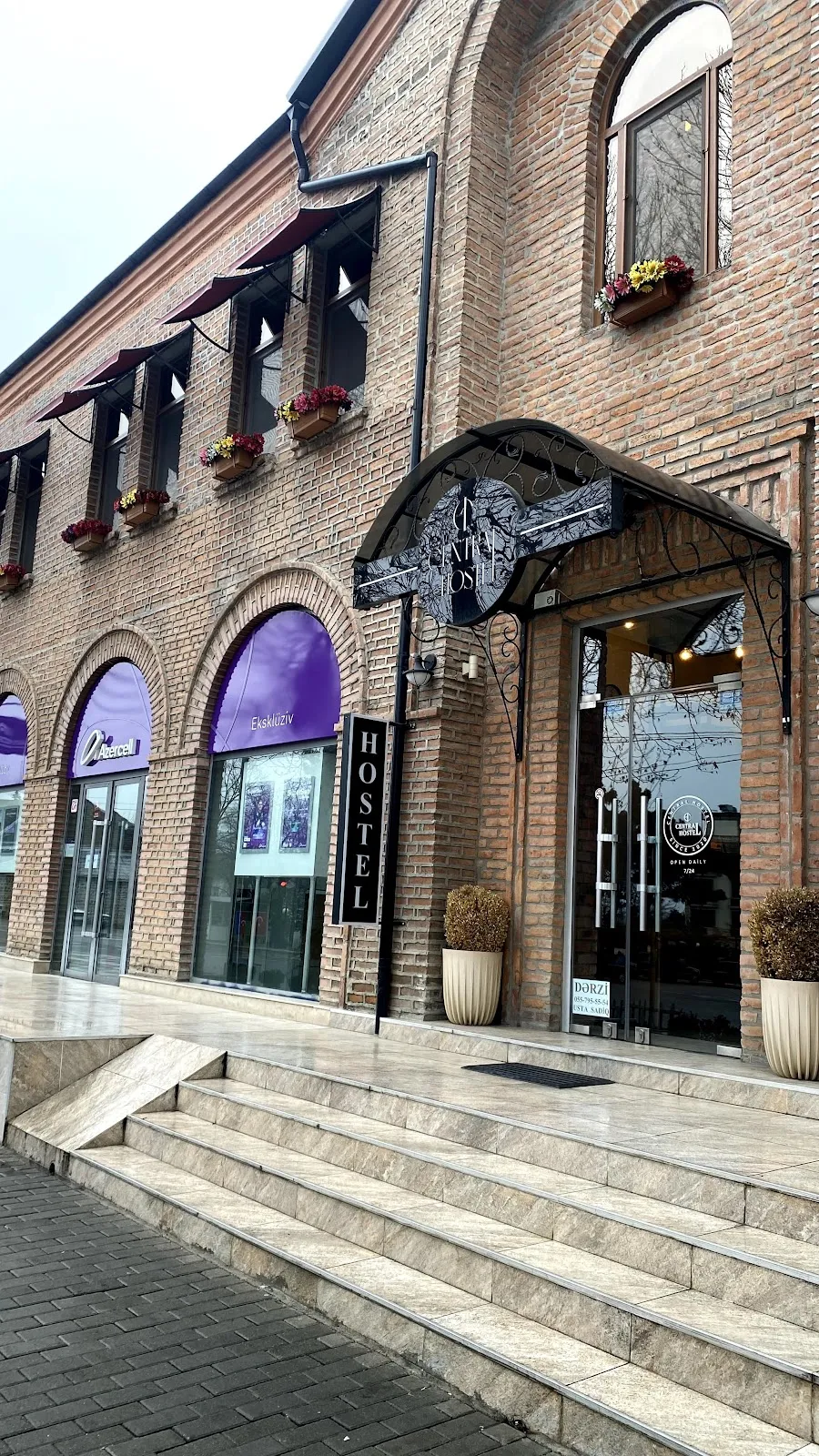 Central Hostel, Sheki exterior view