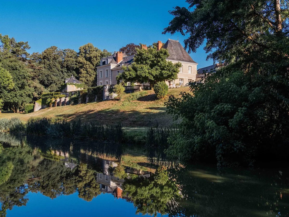 Château de la Huberdière : Hôtel, piscine chauffée, salle de réception et mariage, centre Val de Loire, Loire Valley exterior