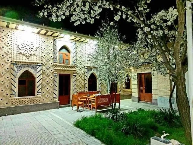 Colibri traditional hotel, Samarkand exterior view
