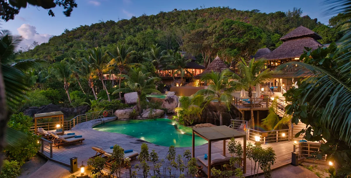 Constance Lemuria Praslin Seychelles, Praslin exterior view