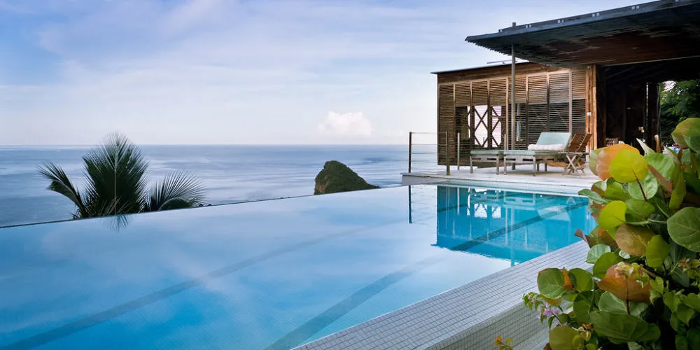 Cosmos St Lucia, Soufriere exterior view