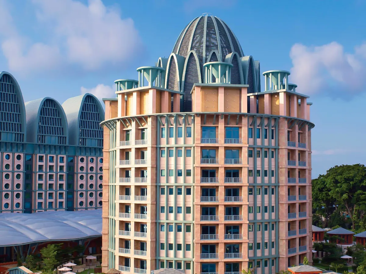 Crockfords Tower, Sentosa exterior view