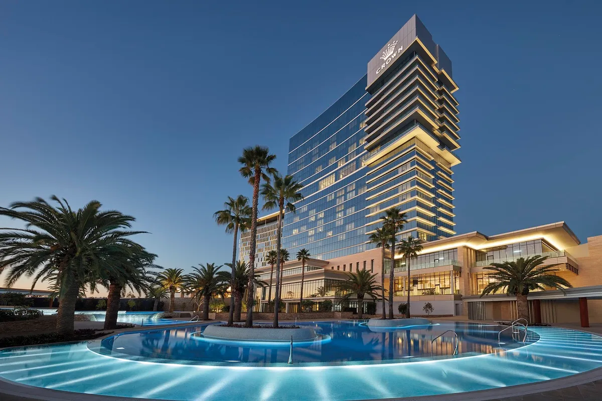 Crown Towers Perth, Perth exterior view