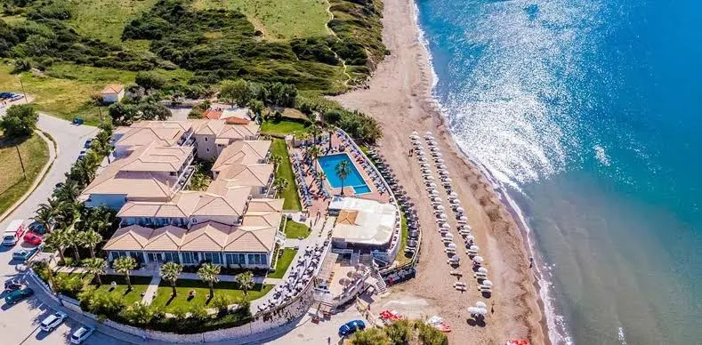 Crystal Beach Hotel, Zakynthos exterior view
