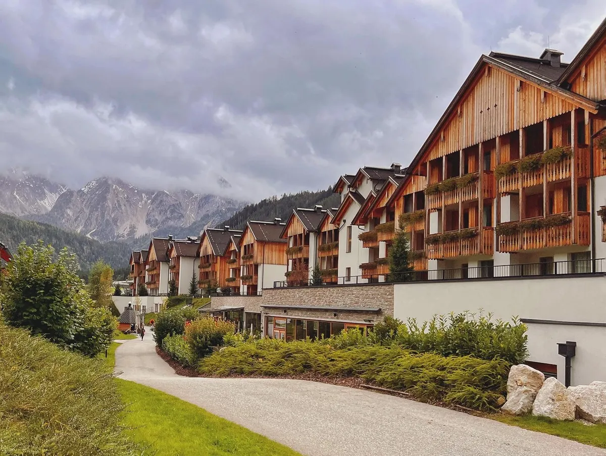 Dachsteinkönig. Familux Resort, Hallstatt exterior view