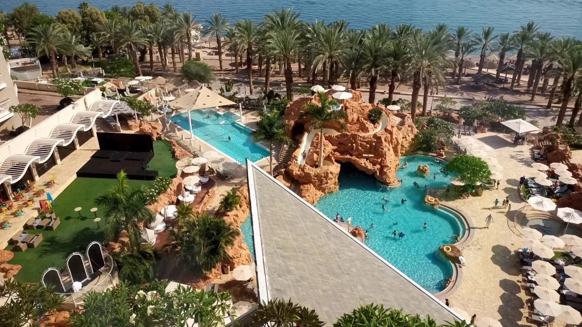 Dan Eilat Hotel, Eilat exterior view