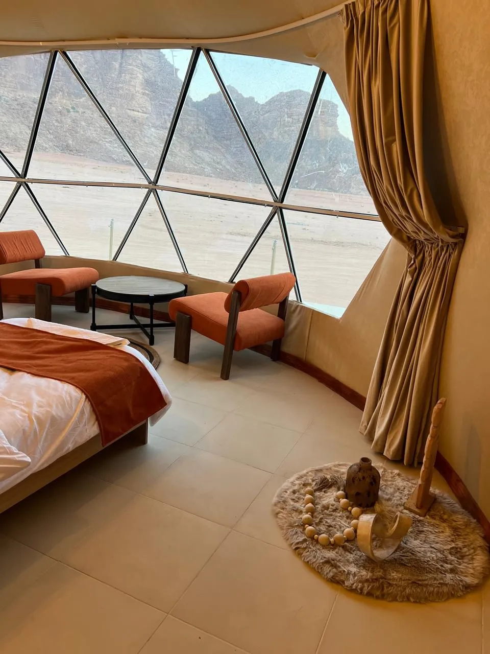 Dania luxury camp, Wadi Rum exterior view