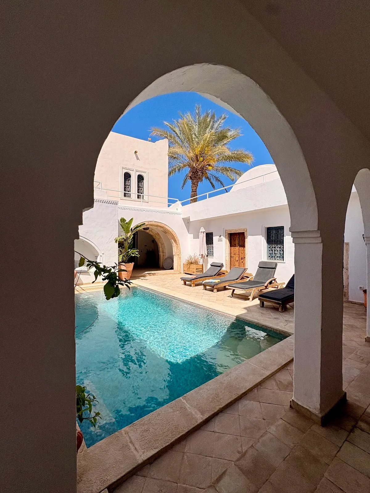 Dar Ennour, Djerba exterior view