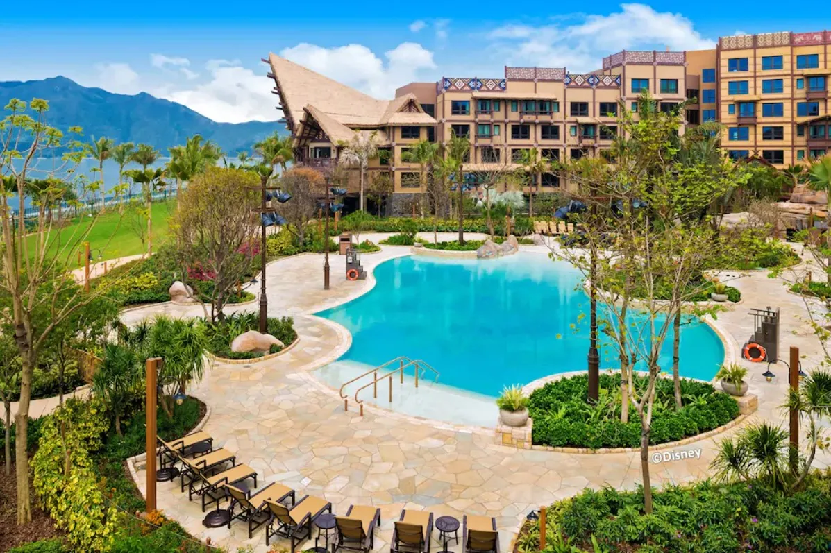 Disney Explorers Lodge, Lantau Island exterior view