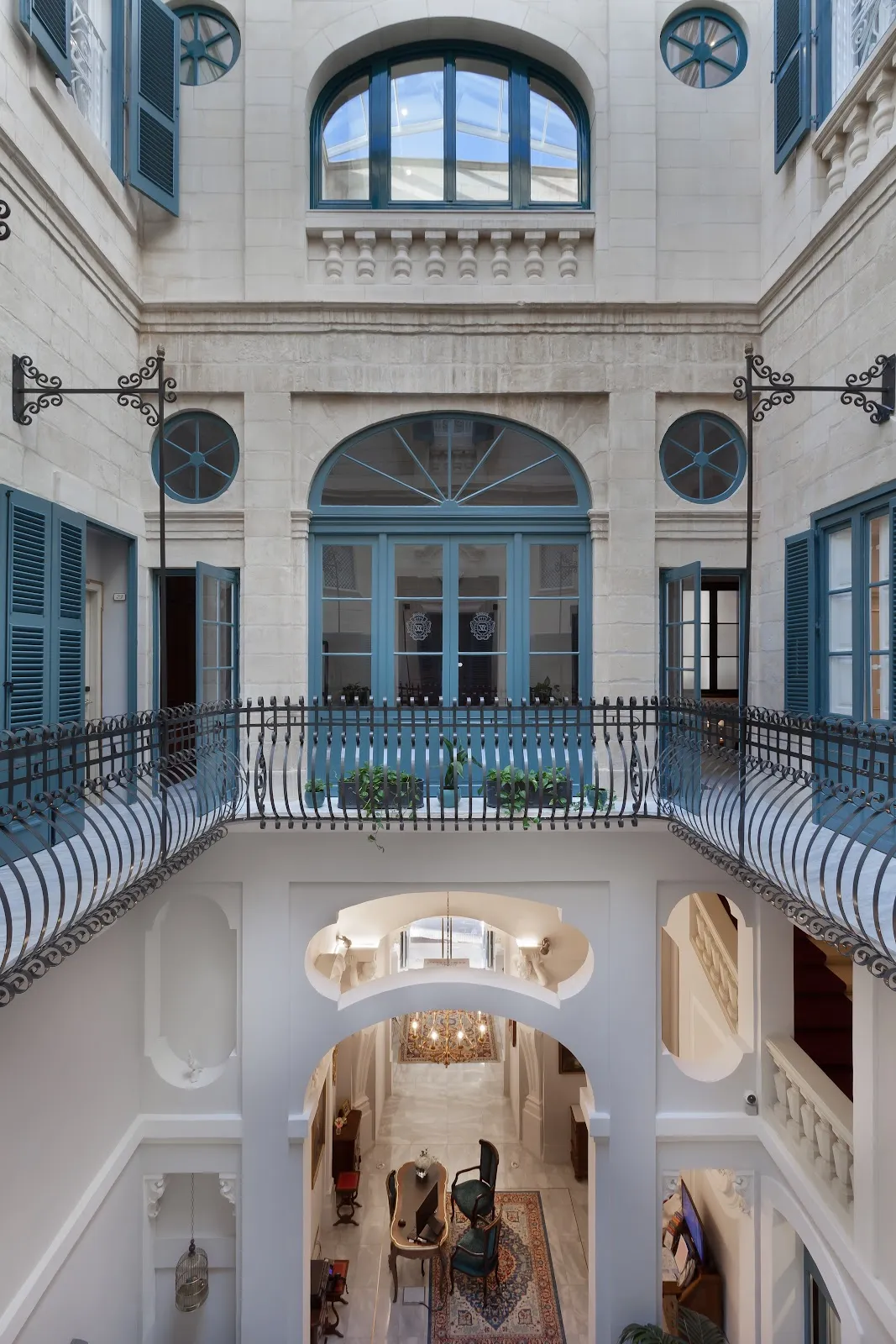 Domus Zamittello, Valletta exterior view