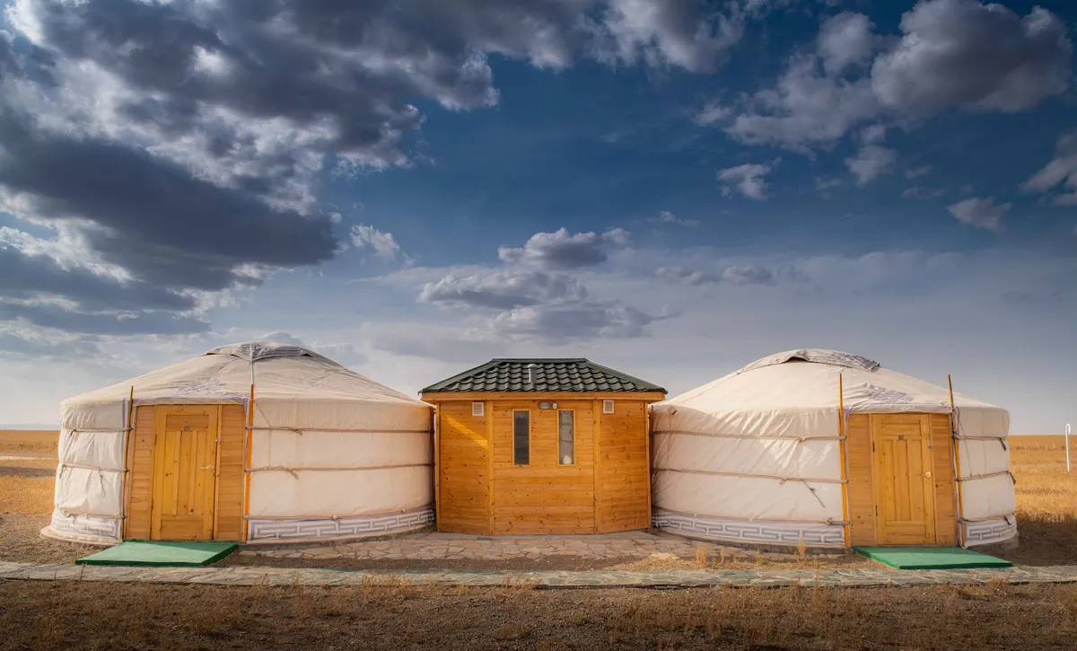 Dream Gobi Lodge, Gobi Desert exterior view