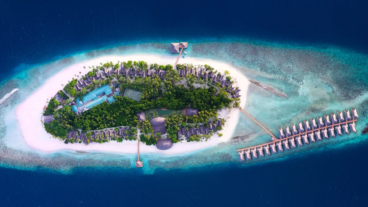 Dreamland Maldives, Baa Atoll exterior view