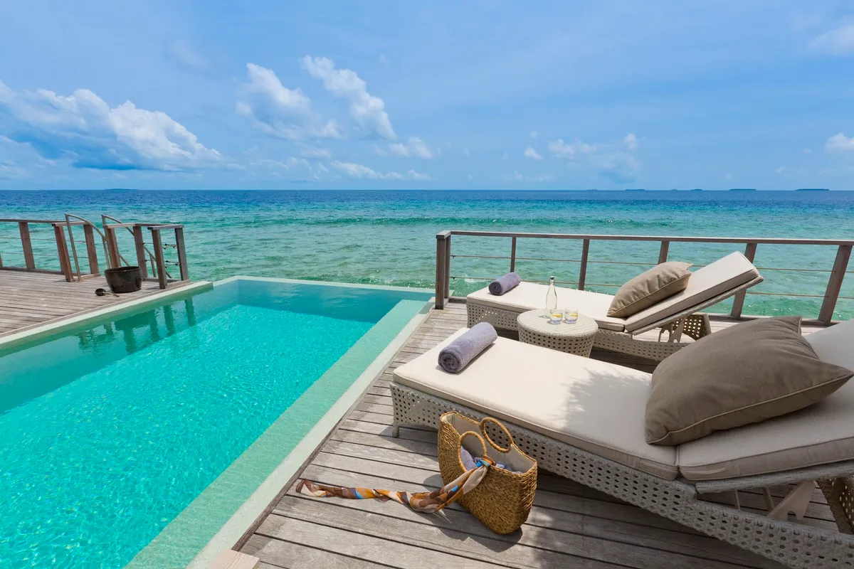 Dusit Thani Maldives, Baa Atoll exterior view
