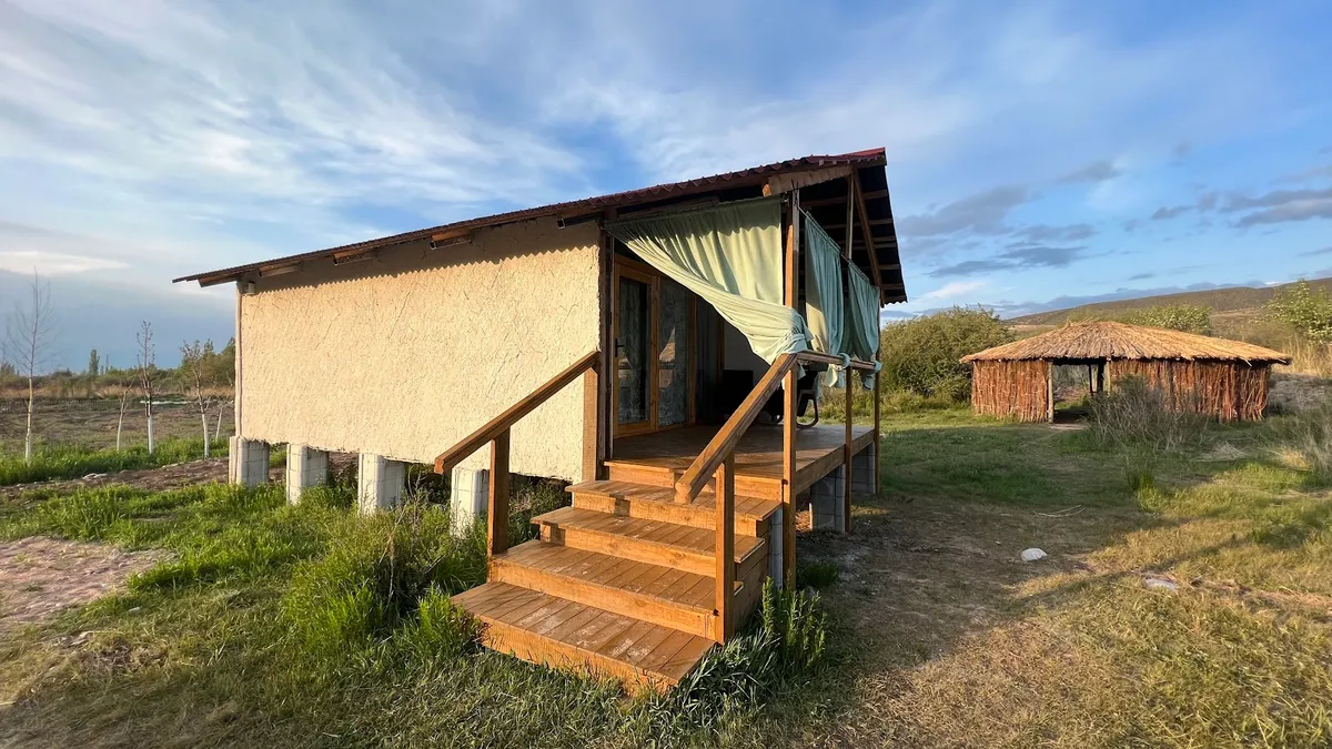 Ecovillage lodge, Issyk Kul exterior view