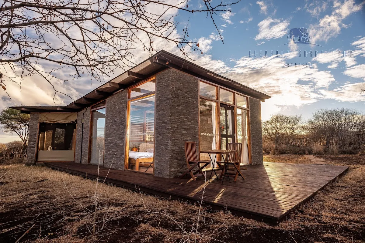 Elephant Gorge Camp, Amboseli exterior view