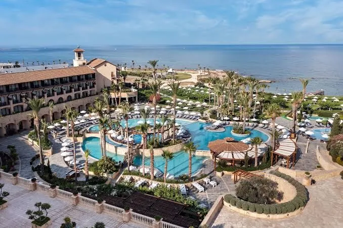 Elysium Hotel, Paphos exterior view