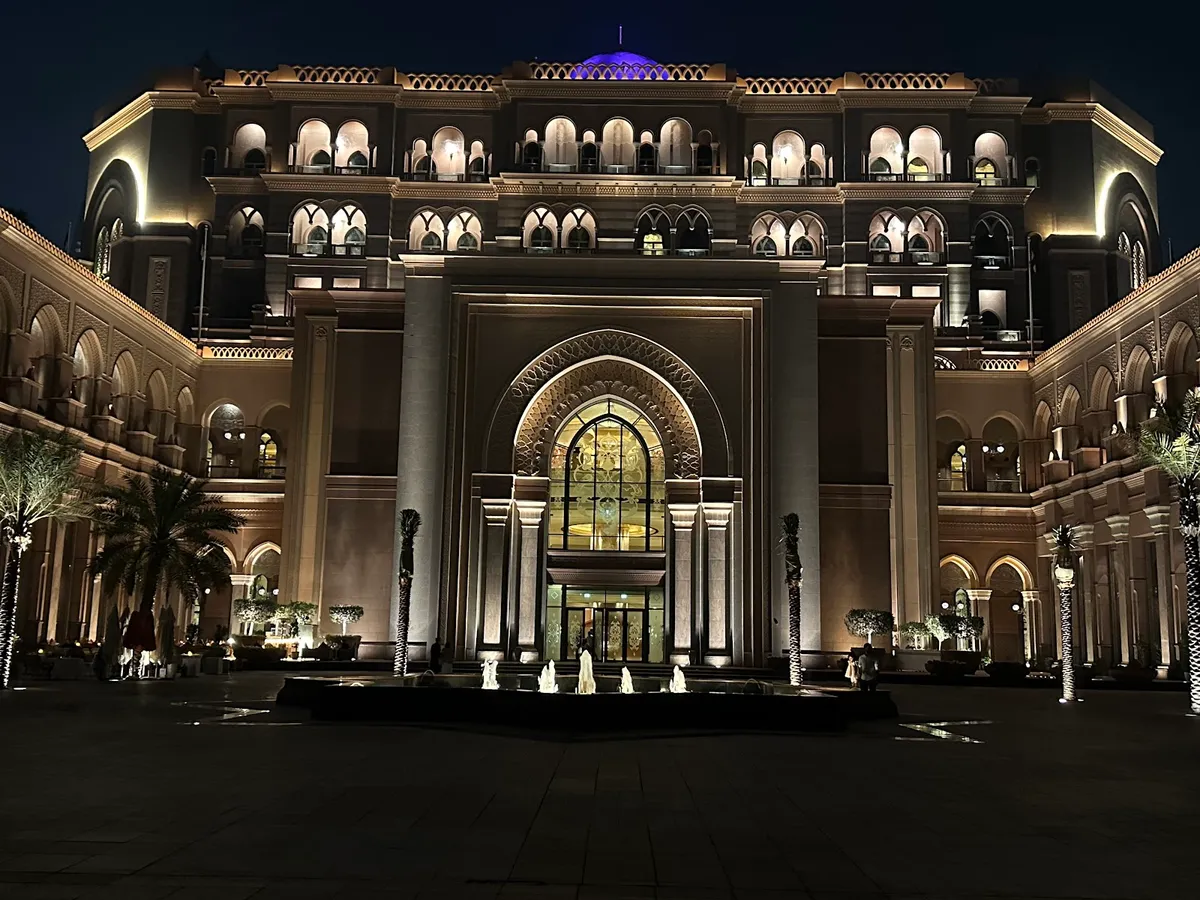 Emirates Palace Mandarin Oriental, Abu Dhabi exterior view