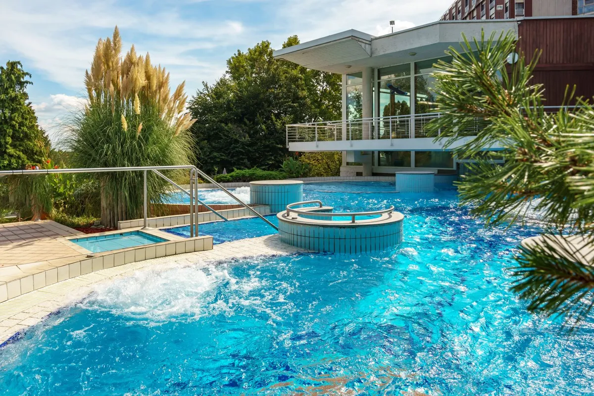 Ensana Thermal Aqua, Heviz exterior view