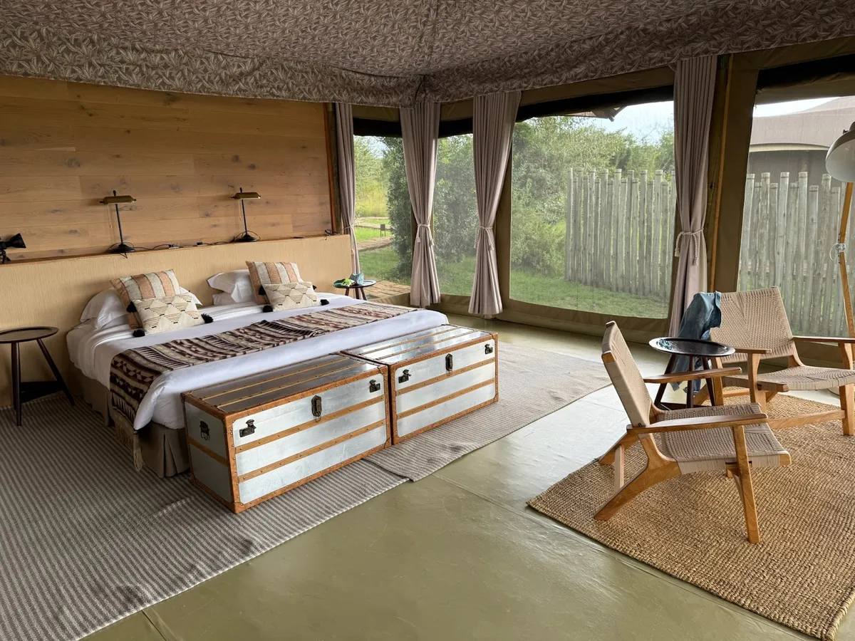 Entim Main Camp, Maasai Mara exterior view