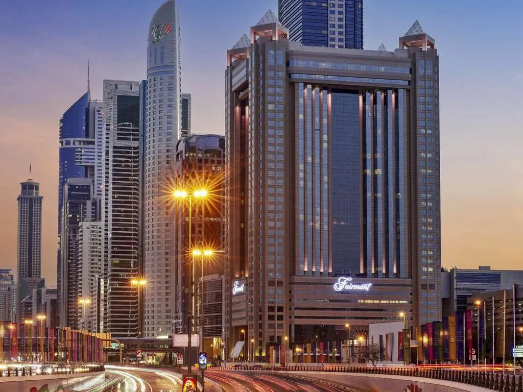 Fairmont Dubai, Dubai exterior view