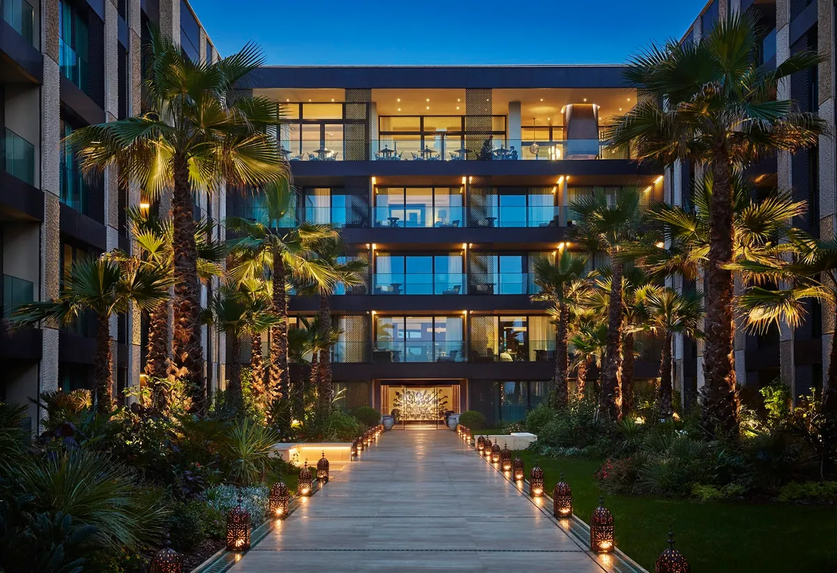 Four Seasons Hotel Casablanca, Casablanca exterior view