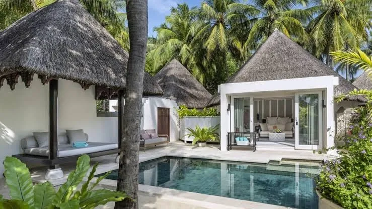 Four Seasons Resort Maldives at Kuda Huraa, North Male Atoll exterior view