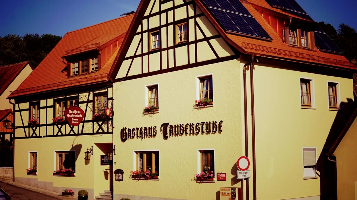 Gasthaus Tauberstube (Pension), Rothenburg Ob Der Tauber exterior view