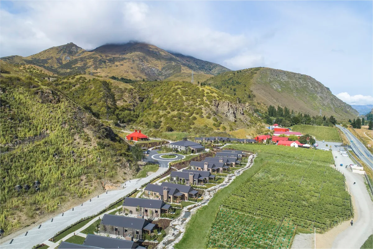 Gibbston Valley Lodge & Spa, Queenstown Lakes exterior view