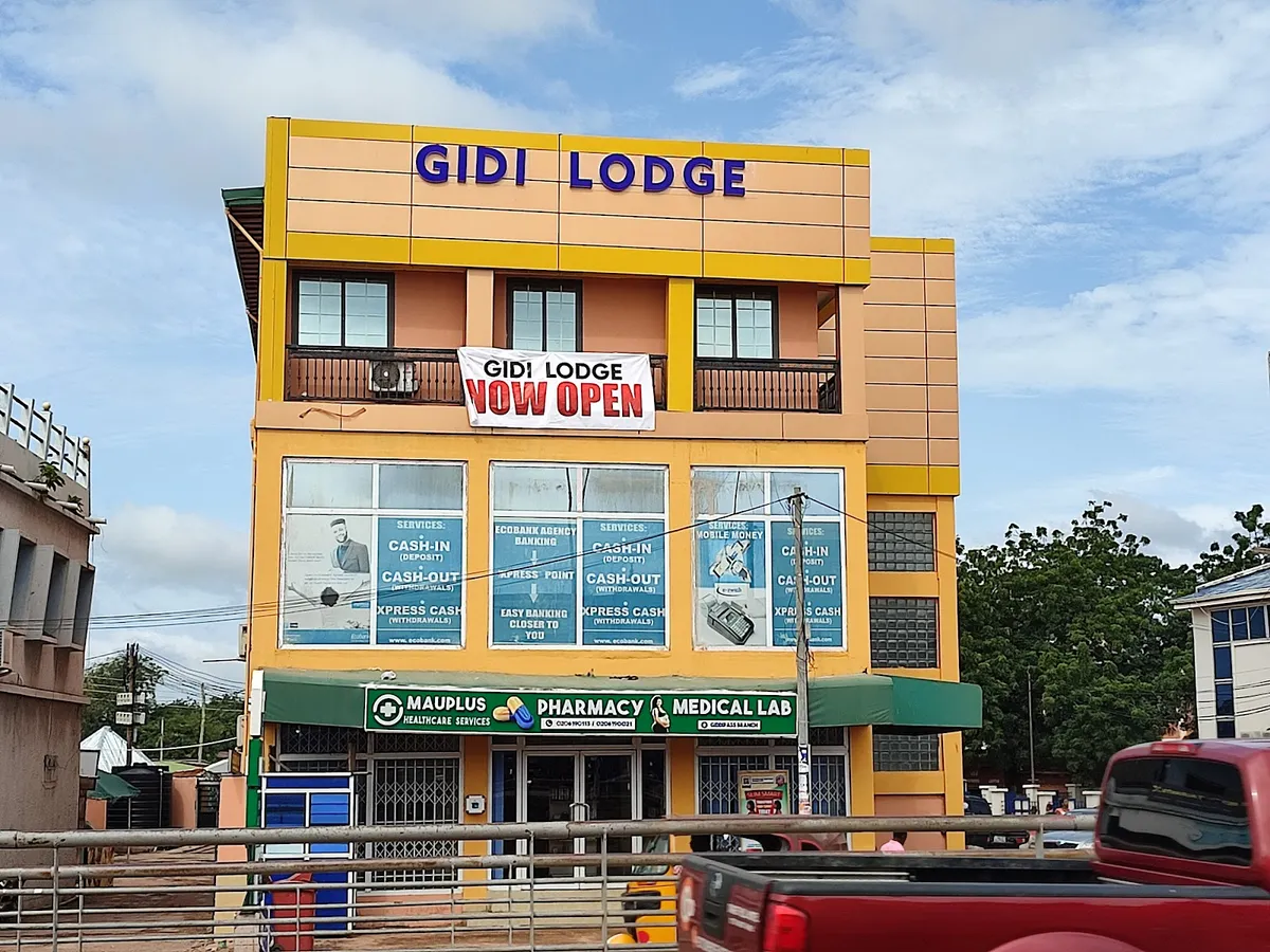 Gidi Lodge, Tamale exterior view