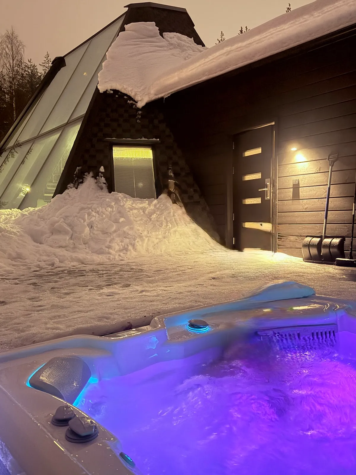 Glass Resort, Lapland exterior view