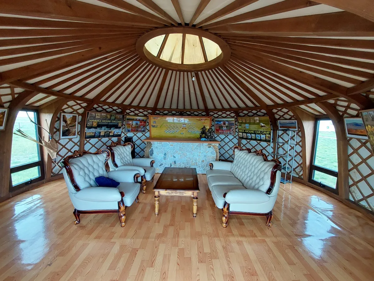 Gobi Mirage Lodge, Gobi Desert exterior view
