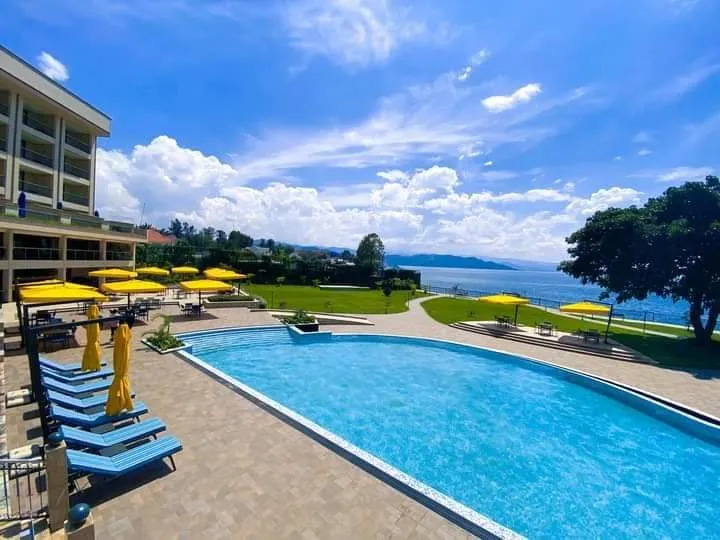 Goma Serena Hotel, Goma exterior view