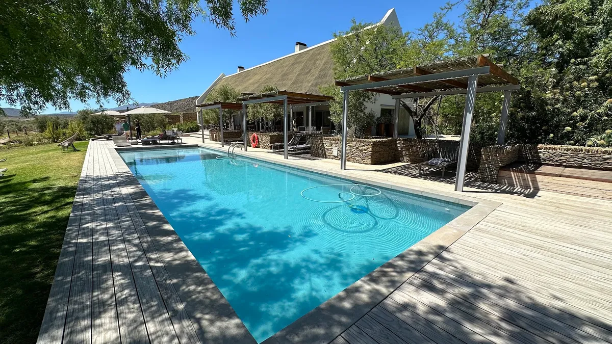 Gondwana Lodge, Winelands exterior view
