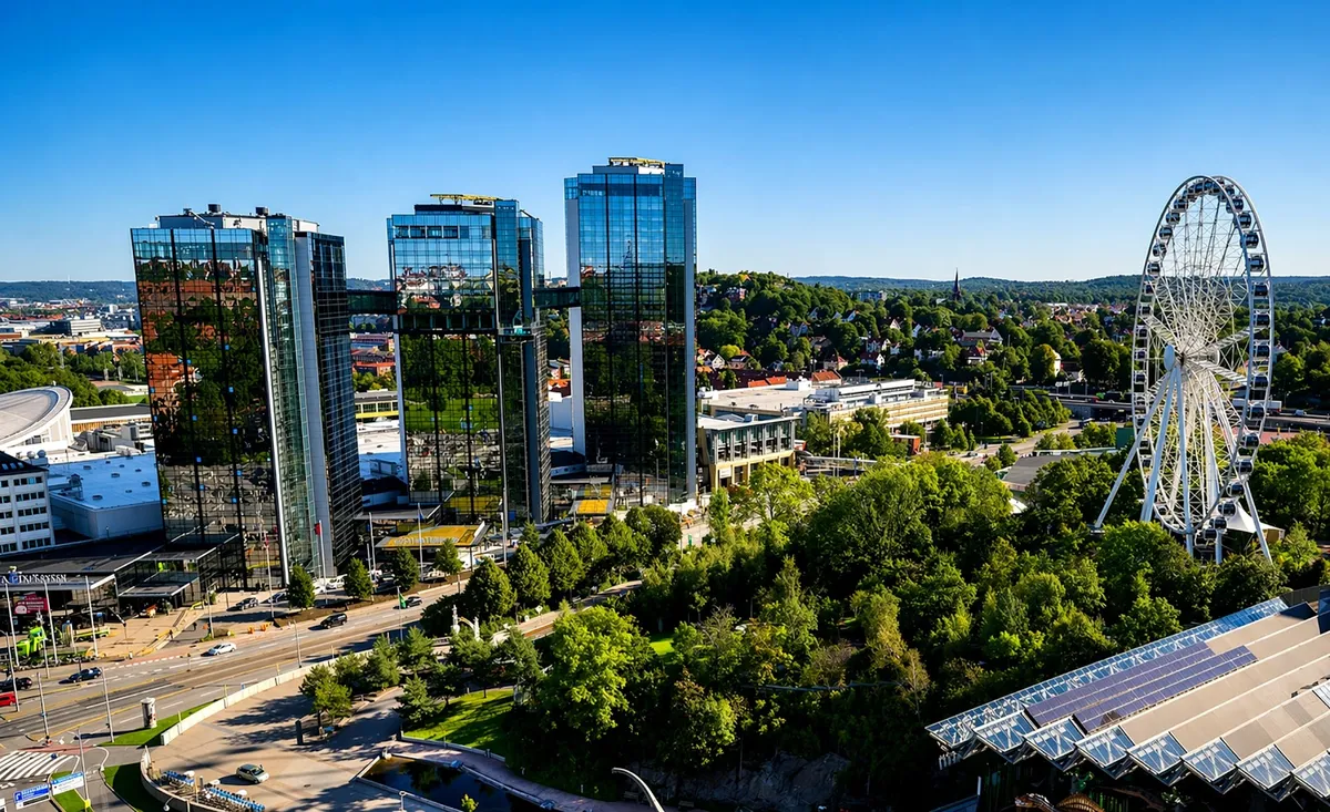 Gothia Towers, Gothenburg exterior view