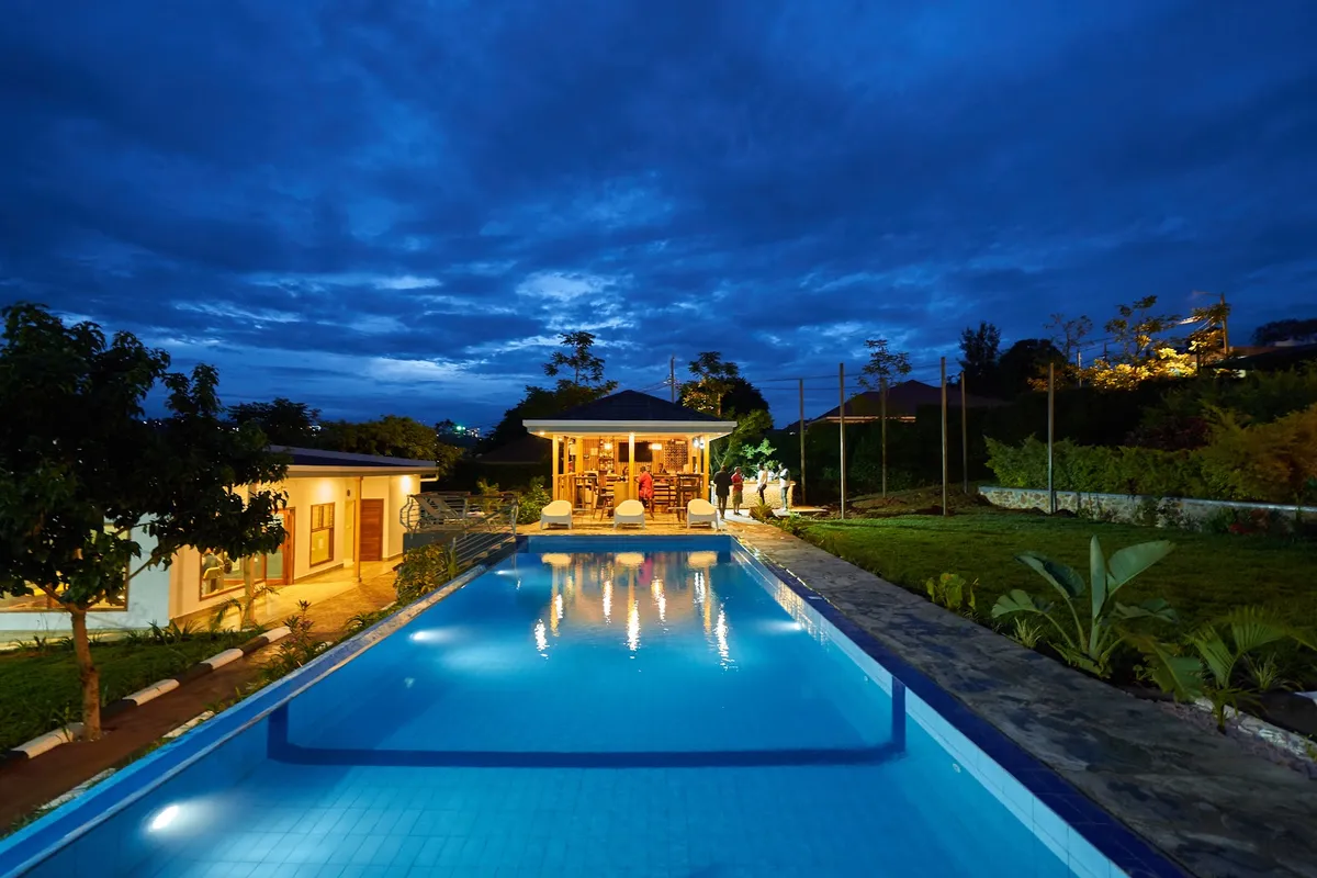Governor's Residence, Kigali exterior view