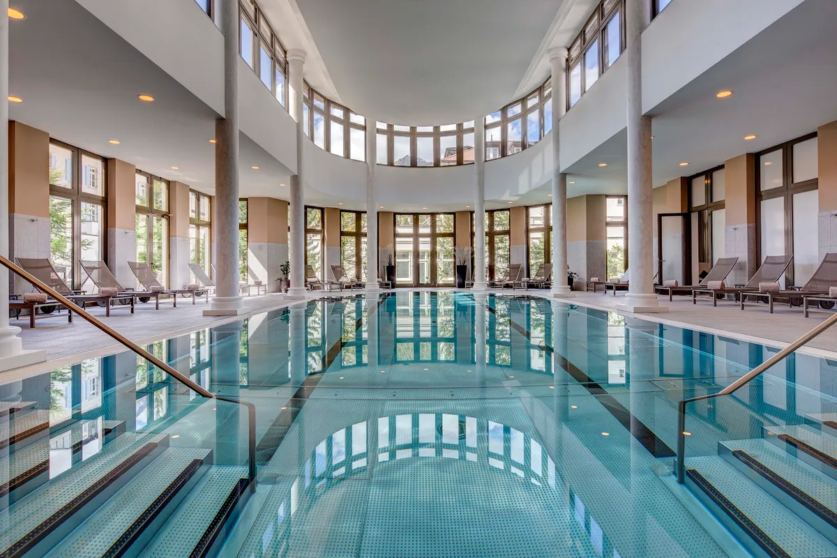 Grand Hotel Des Bains Kempinski St. Moritz, St Moritz exterior view