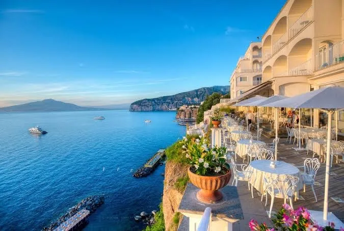 Grand Hotel Riviera, Sorrento exterior view