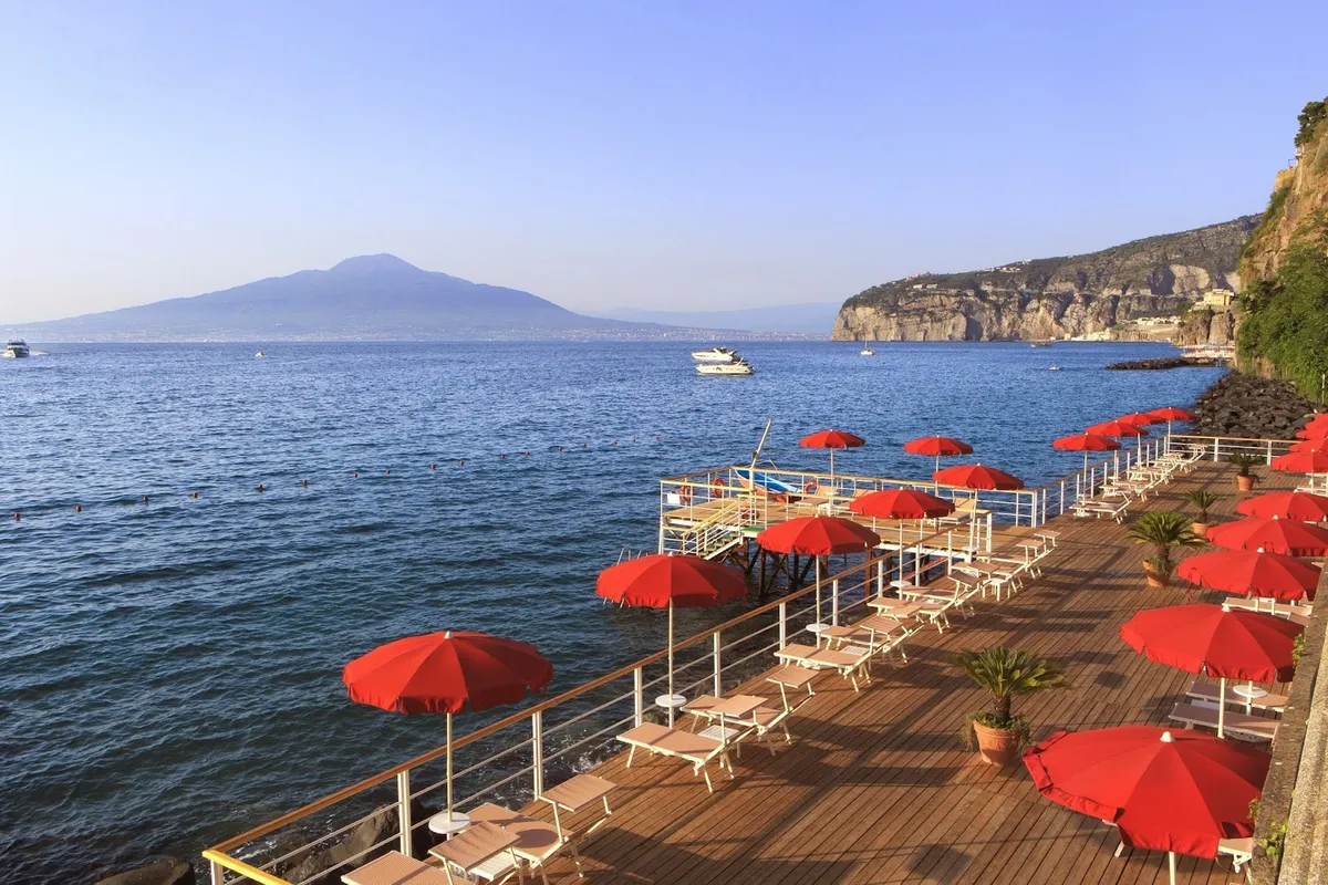 Grand Hotel Royal, Sorrento exterior view