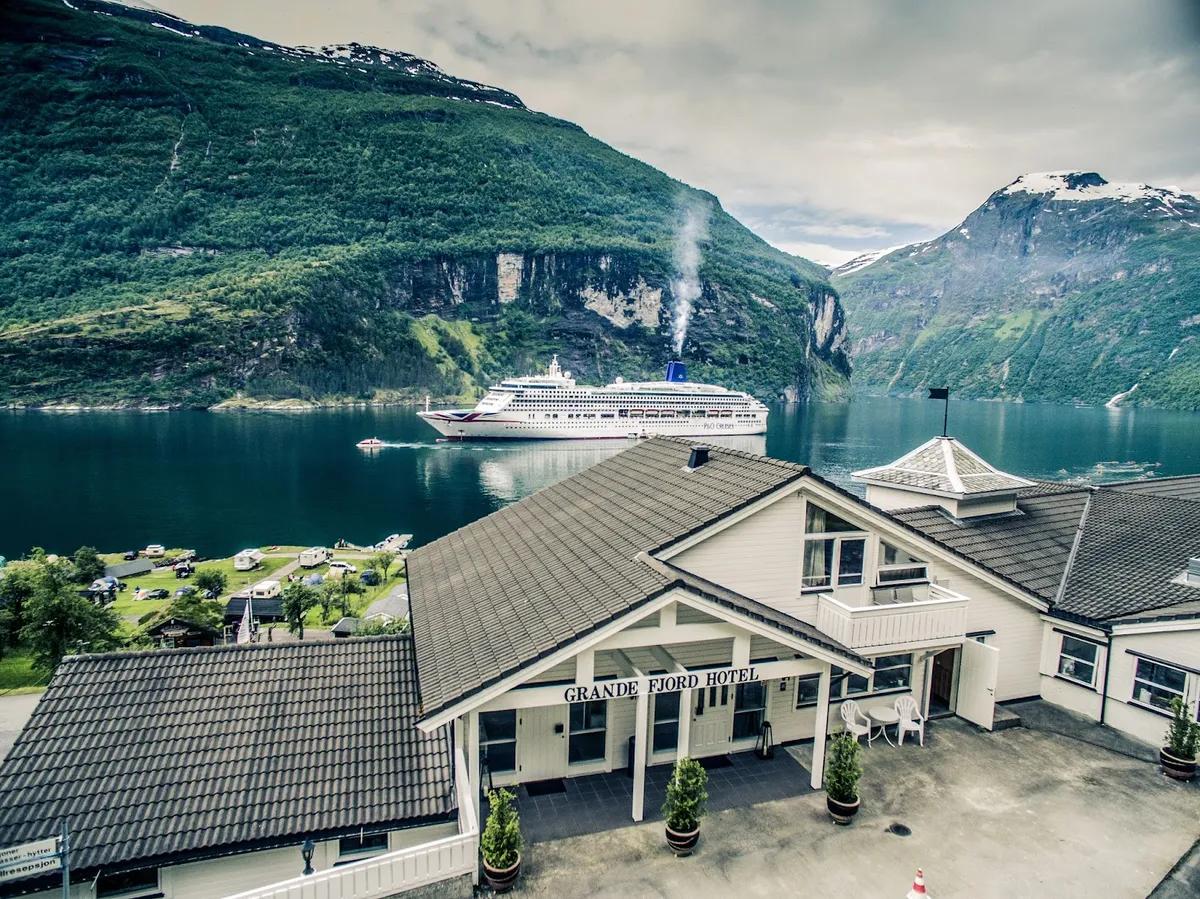 Grande Fjord Hotel, Norwegian Fjords exterior view