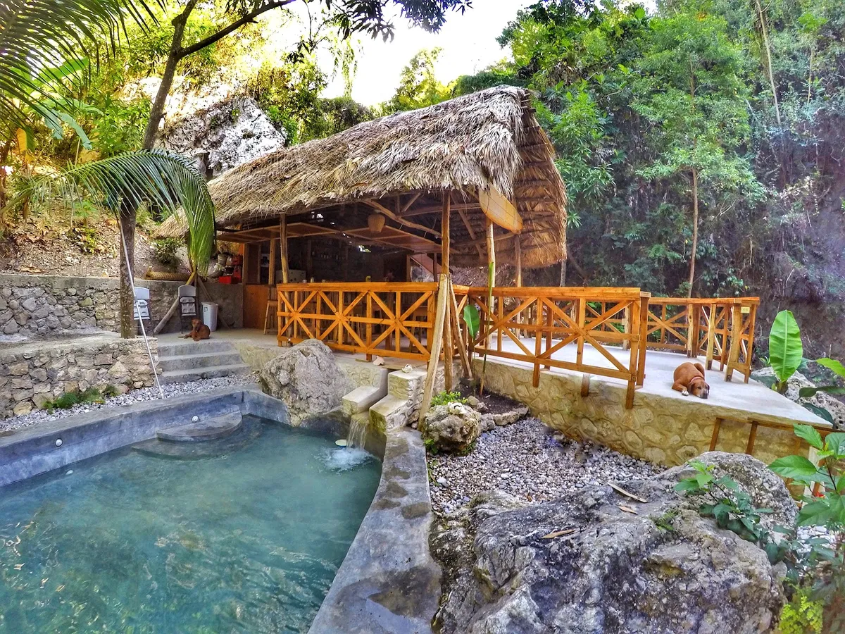 Haiti Surf guesthouse, Jacmel exterior view